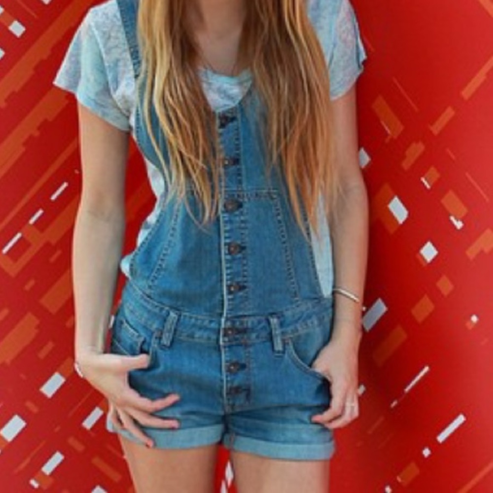 Overall Shorts